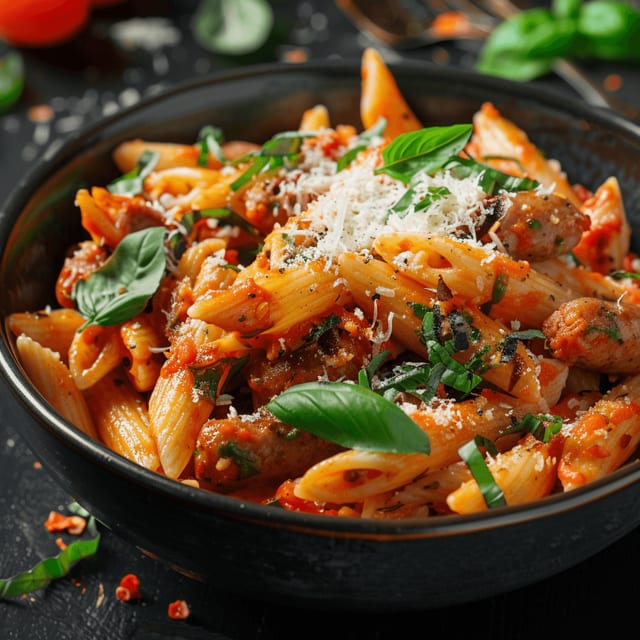 Penne All’ Amatriciana.