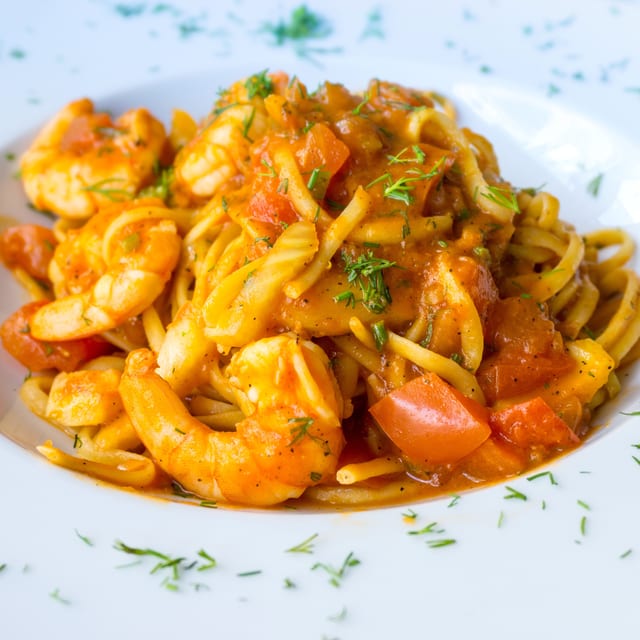 Linguini Frutti Di Mare.